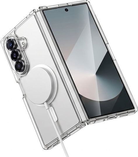 Tech-Protect Flexair Hybrid Back Cover Silicone / Plastic Transparent (Galaxy Z Fold 8)