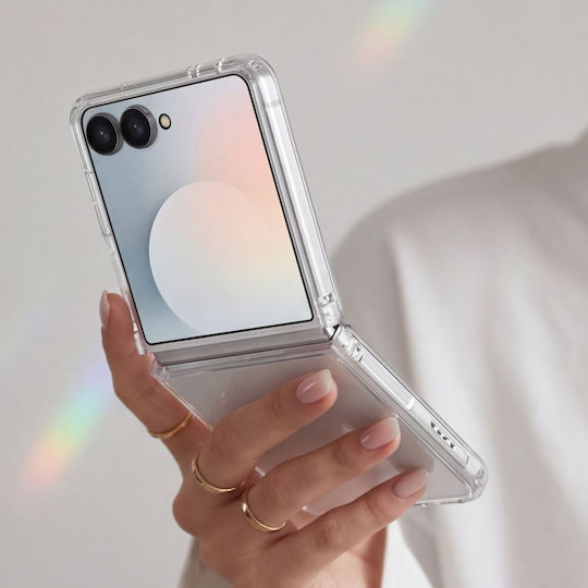 Tech-Protect Силиконов / Пластмасов Прозрачен (Galaxy Z Flip)