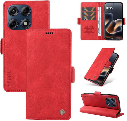 Yikatu Wallet Red (Moto G47)