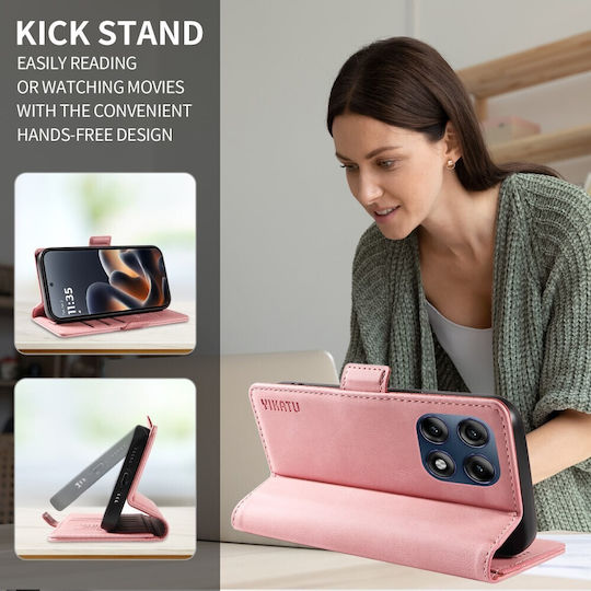Yikatu Wallet Pink (Moto G47)