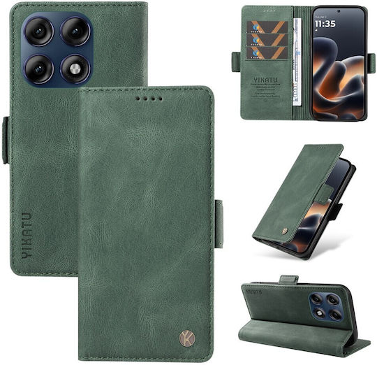 Yikatu Green Wallet (Moto G47)
