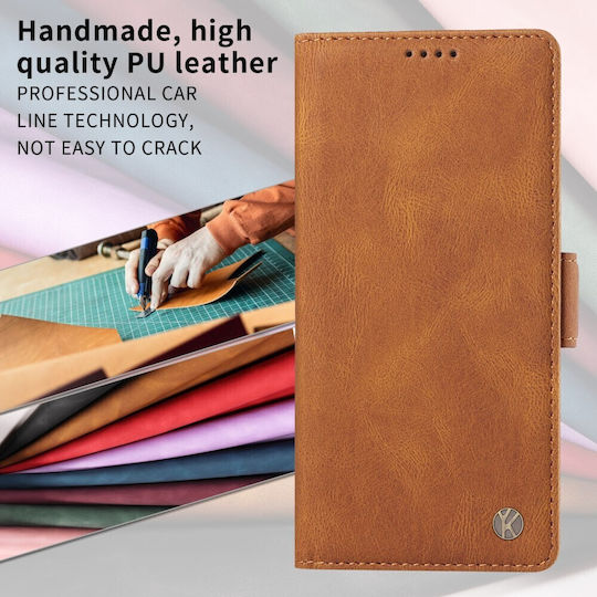 Yikatu Brown Wallet (Moto G47)