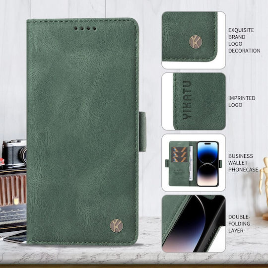 Yikatu Green Wallet (Moto G47)