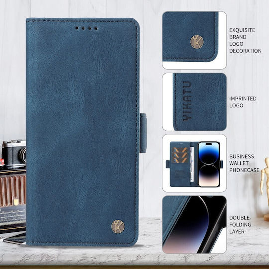 Yikatu Blue Wallet (Moto G47)