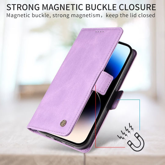 Yikatu Purple Wallet (Moto G47)
