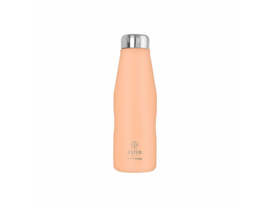 Estia Travel Flask Save the Aegean Reciclabil Sticlă Termos Oțel inoxidabil Fără BPA 500ml Peach fuzz