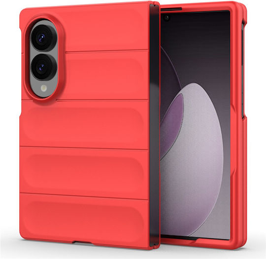 Techsuit Magic Back Cover Plastic Red Galaxy Z Fold8