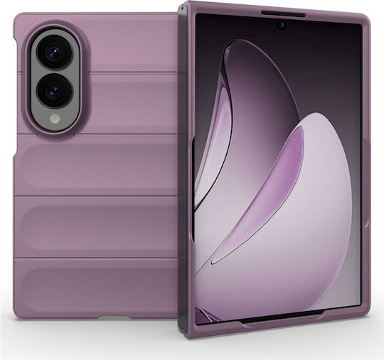 Techsuit Magic Rückseite Umschlag Silikon Lila (Galaxy Z Fold8)