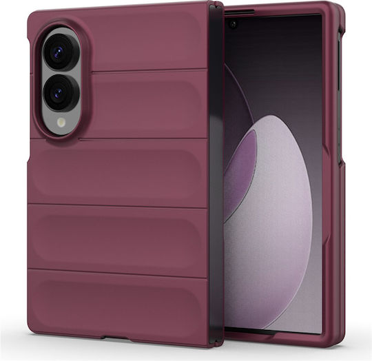 Techsuit Magic Back Cover Πλαστικό Μπορντό (Galaxy Z Fold8)