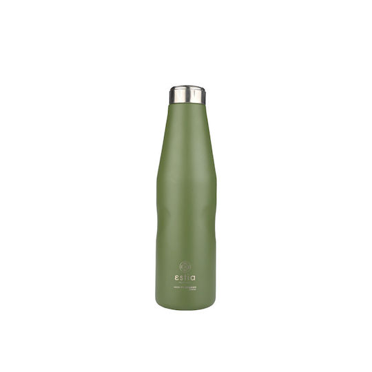 Estia Travel Flask Save the Aegean Bottle Thermos Stainless Steel BPA Free 750ml Forest Spirit