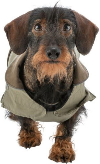Trixie Dog Coat Green XS Back Length 28 cm