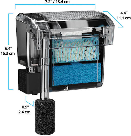 Fluval Κρεμαστό Φίλτρο για Ενυδρεία με Χωρητικότητα έως 190lt