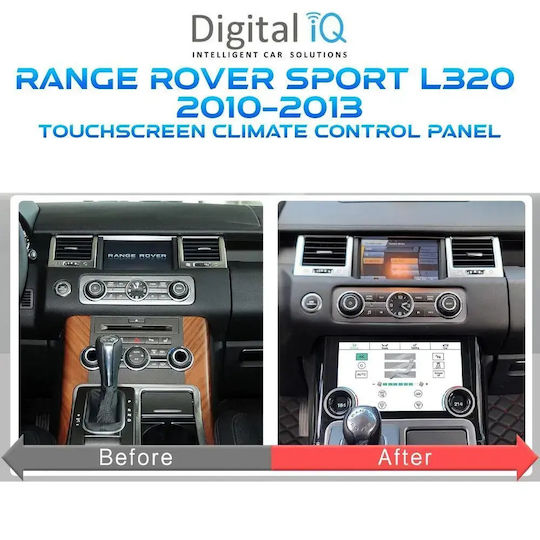 Digital IQ Ηχοσύστημα Αυτοκινήτου για Land Rover Range Rover Sport 2010-2013 με Clima (Bluetooth/USB/WiFi/GPS/CD) με Οθόνη Αφής 10"