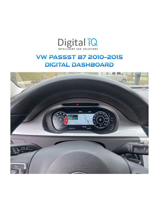 Digital IQ Car Audio System for Volkswagen Passat 2010-2015 (Bluetooth/USB/WiFi/GPS) with 12.3" Touch Screen