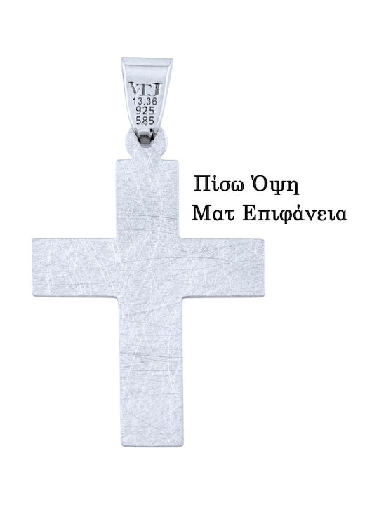 VTJ Silver Gold Plated Cross VTJ Silver Gold Plated Cross