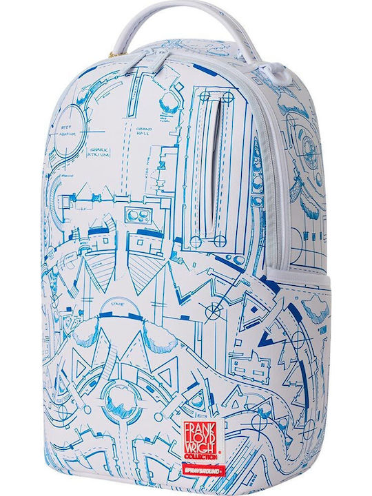 Sprayground Ученическа Раница с Джоб за Бутилка Frank Lloyd Wright 29 x 15 x 45см
