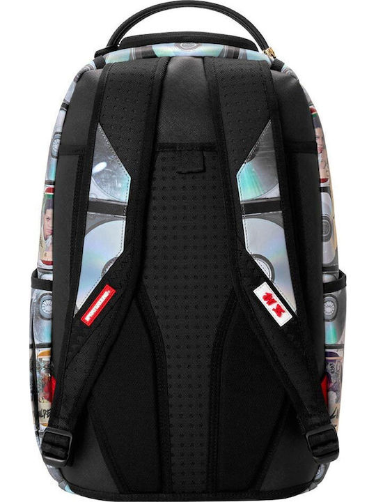 Sprayground Schulranzen Rucksack für Junior High-High School mit Flaschenhalter Jon Z Album Collection 29 x 15 x 45cm
