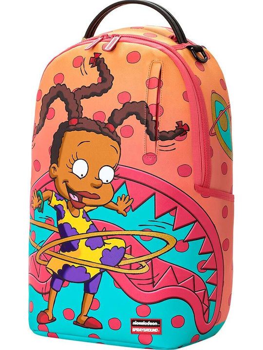 Sprayground School Backpack Junior High-High School with Water Bottle Holder Rugrats Susie Hula Hoops 29 x 15 x 45cm