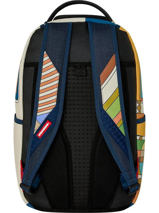 Sprayground Ученическа Раница Гимназия с Джоб за Бутилка Frank Lloyd Wright Mid Modern Swirl 29 x 15 x 45см