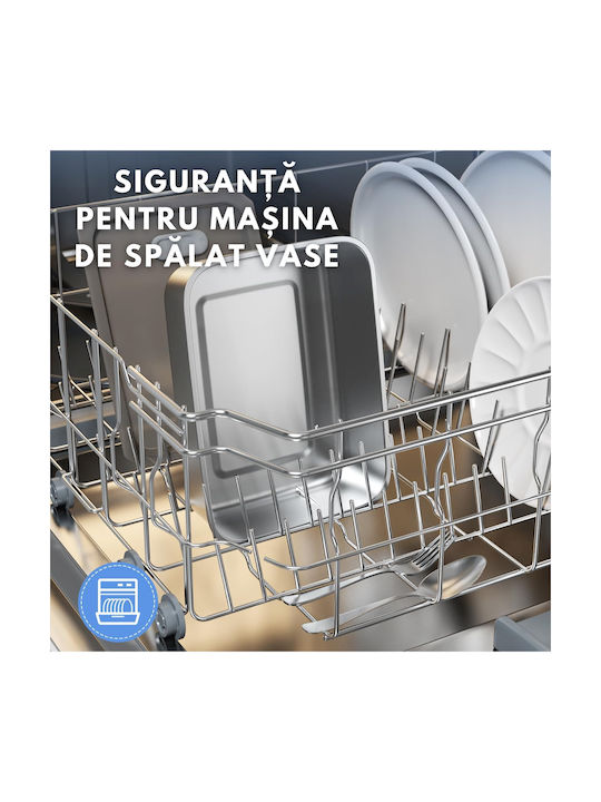 Qova Recipient Electric De Prânz Inox Termos Gri 1.5lt