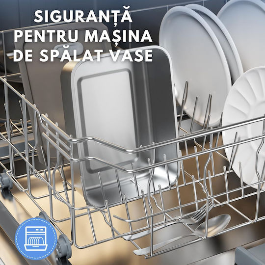 Qova Ηλεκτρικό Δοχείο Φαγητού Inox Θερμός Γκρι 1.5lt