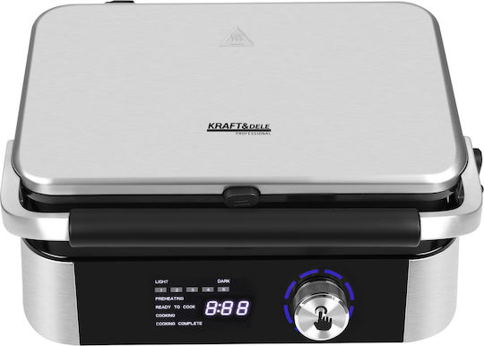 Kraft & Dele Βαφλιέρα 4 Θέσεων 2200W