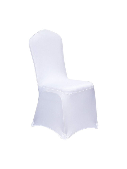 Fh Group Husă Elastică Scaun Albă