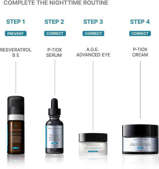 SkinCeuticals P-TIOX Anti-Aging Gesichtsfeuchtigkeitscreme mit Peptide 48ml