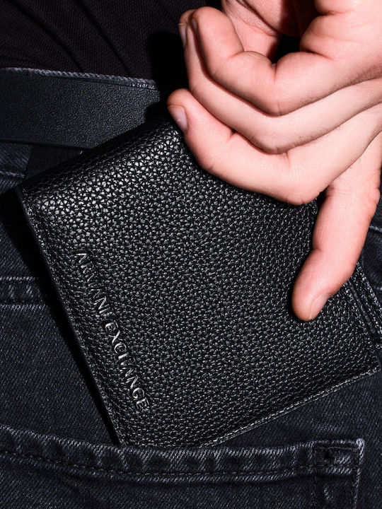 Armani Exchange Portofel Bărbătesc Negru