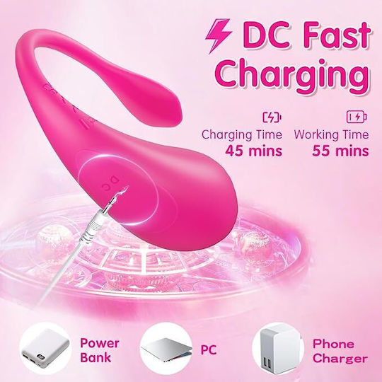 Mini Clitoral Vibrator With Remote Control Pink