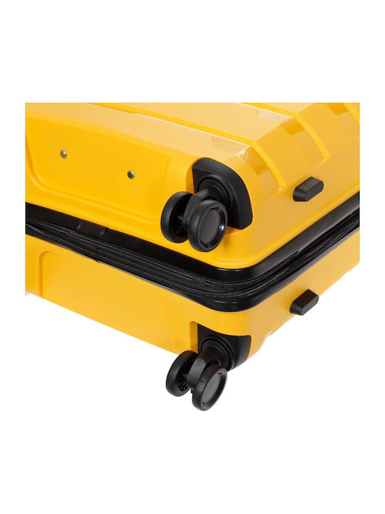 Seagull Hard Yellow Suitcases Set of 2 Pieces