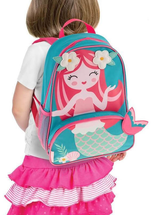 Stephen Joseph "Mermaid" Backpack - Stainless Steel Water Bottle - Lunch Box School Set