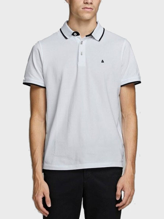 Polo T-shirt White/black