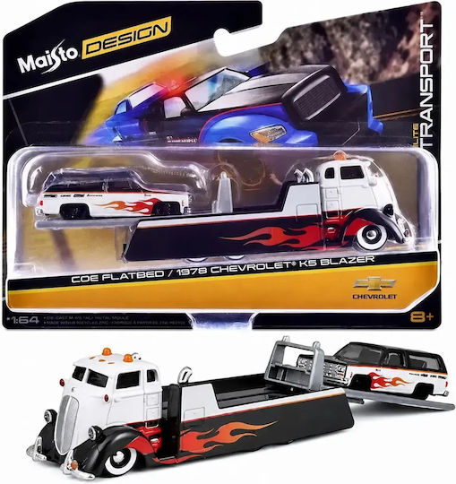 Maisto Set cu camion 1:64 pentru 8+ Ani