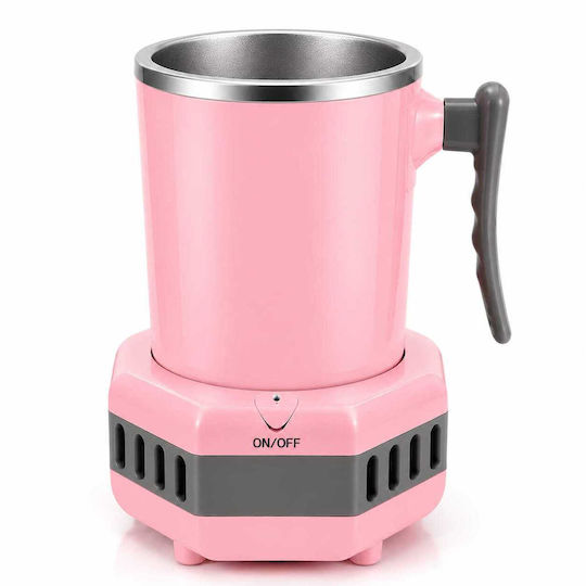 Pahar Termos din Aluminiu 350ml Roz
