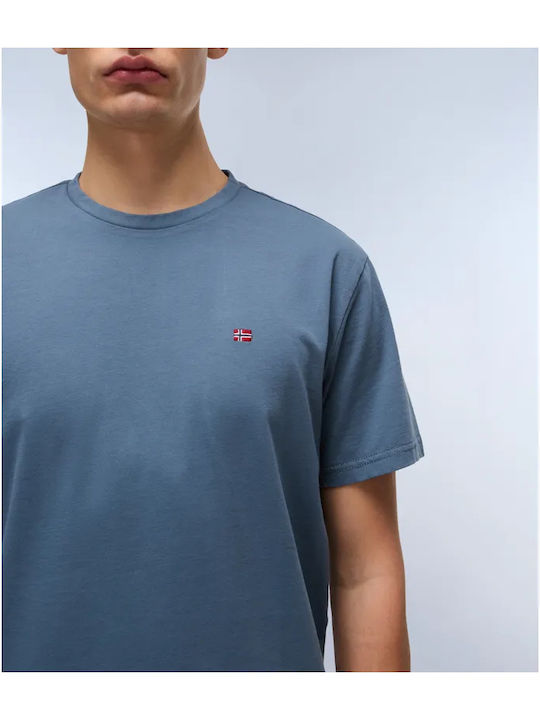 Salis T-shirt SteelBlue