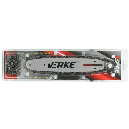 Set lame ghid Verke 10" 25cm 3/8" 1.3mm D1566