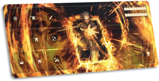 Der Hexer 3 Wild Hunt Gwent Geralt Rivia Premium Neopren Spielmatte
