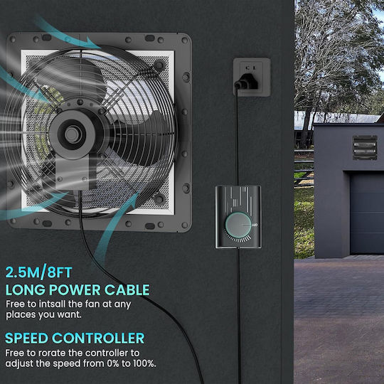 Ventilator De Perete Exhaust Fan Hg Power Diametru 400mm
