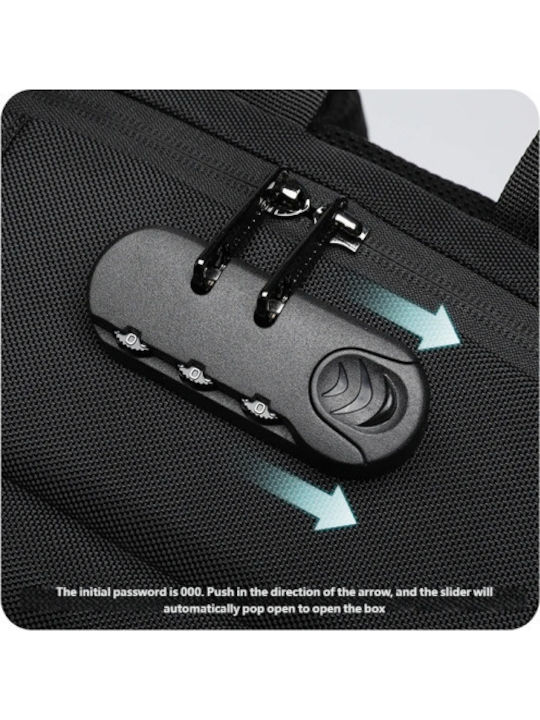 Tigernu Waterproof Laptop Backpack for 15.6" Laptop in Black Colour T-B91139A_BLACK