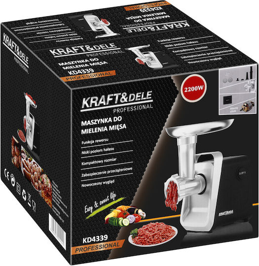 Kraft & Dele Gewerbliche Fleischwölfe & Zerkleinerer KD4339