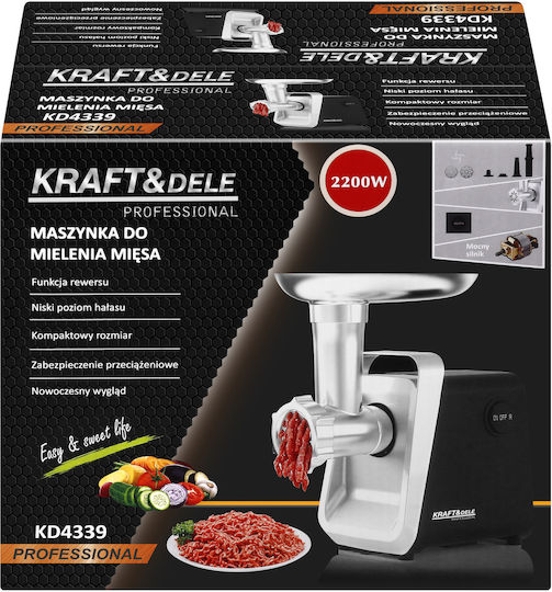 Kraft & Dele Gewerbliche Fleischwölfe & Zerkleinerer KD4339