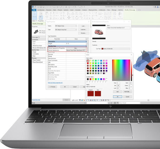 HP ZBook Fury 16 G11 16" IPS FHD+ (i5-13600HX/32GB/1.5TB SSD/W11 Pro) (International English Keyboard)