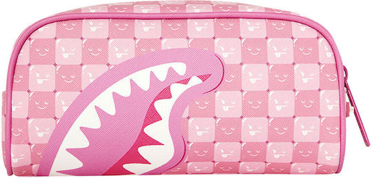 Sprayground Pencil Case Cylinder Shinobi Sharks In Paris Pink