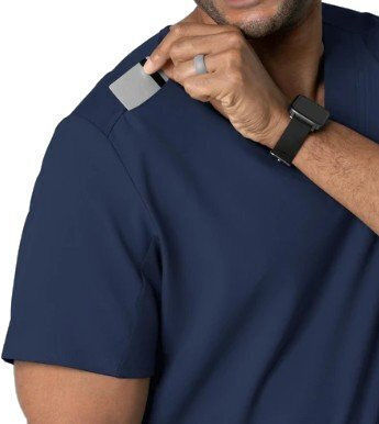 WonderWink Thrive Ανδρική Ιατρική Μπλούζα Navy Μπλε