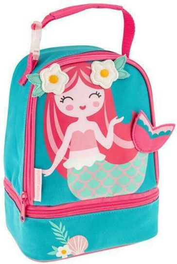 Stephen Joseph Mermaid Insulated Stainless Steel Bottle Kids' Lunch Bag 0.35 Litre