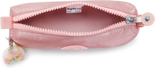 Kipling Freedom Metallic Pink Pencil Case