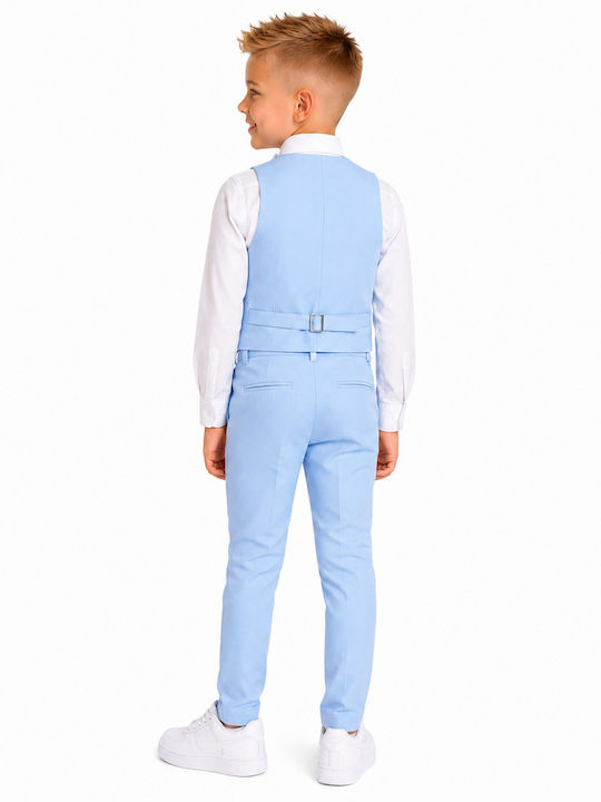 Kids' Suit Winter 5pcs Light Blue