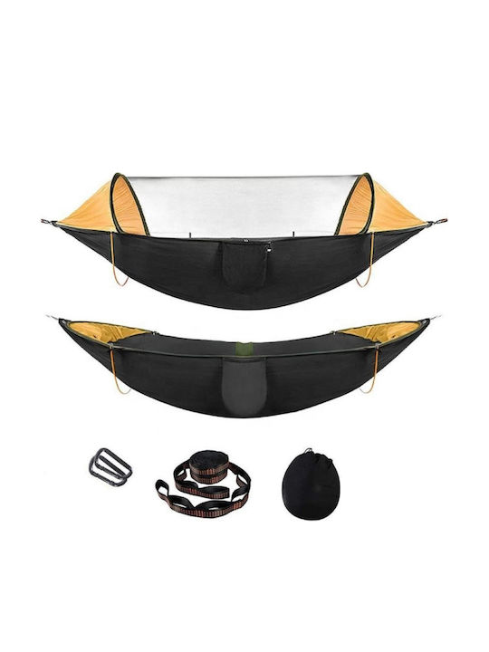 Kepeak Parachute Hammock King Size Fabric Yellow 290x140cm