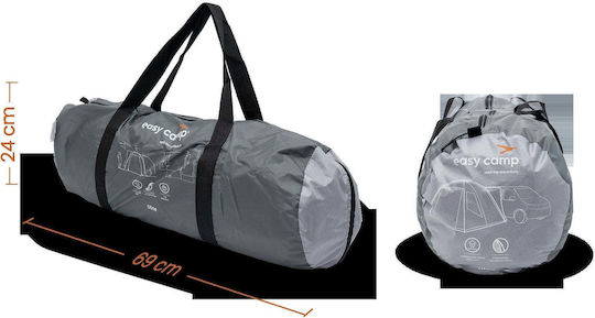 Easy Camp Drive-Away Camping Tunnel Car Grey